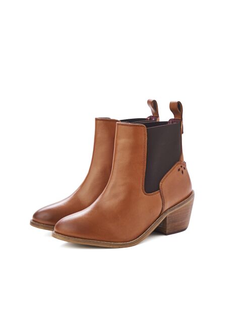 Botas de piel Chlesea Pippa Fauve