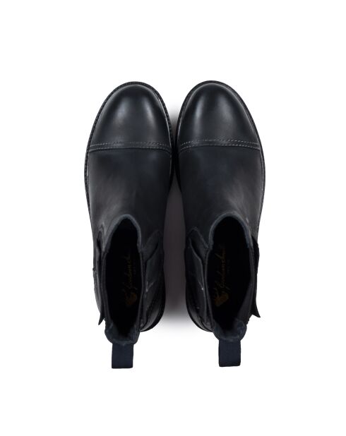 Chelsea Boots en Cuir Forge Noires