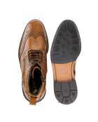 Brogues en Cuir Jasper Fauve