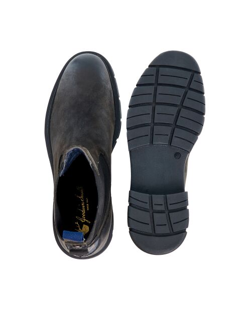 Chelsea Boots en Cuir Cameron Noires