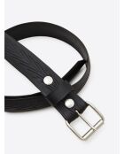 Ceinture en caoutchouc La vie est belt noire