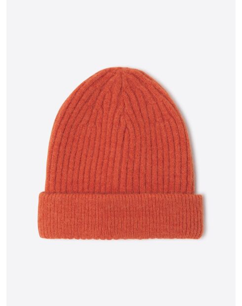Bonnet style marin - L'atelier orange vif