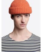 Bonnet style marin - L'atelier orange vif