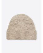 Bonnet faux-uni beige gris