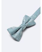 Papillon floreale verde 100% seta