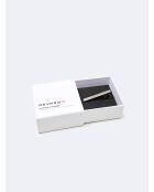 Pince à cravate argentée