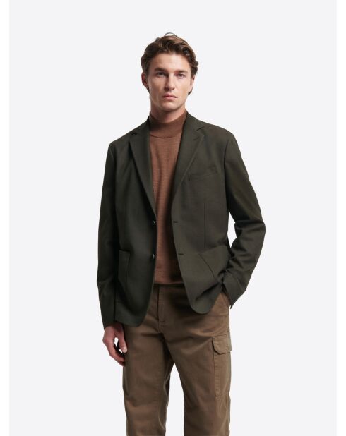 Veste ville slim verte