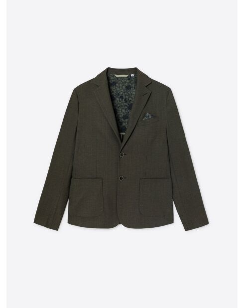 Veste ville slim verte