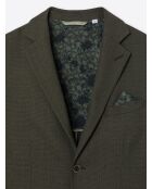 Veste ville slim verte