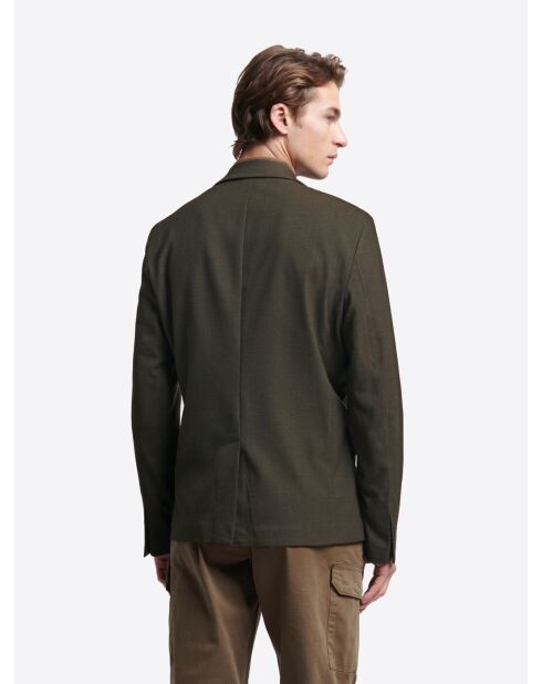 Veste ville slim verte