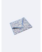 Pochette 100% cotone con fiori di parma - 25x25 cm