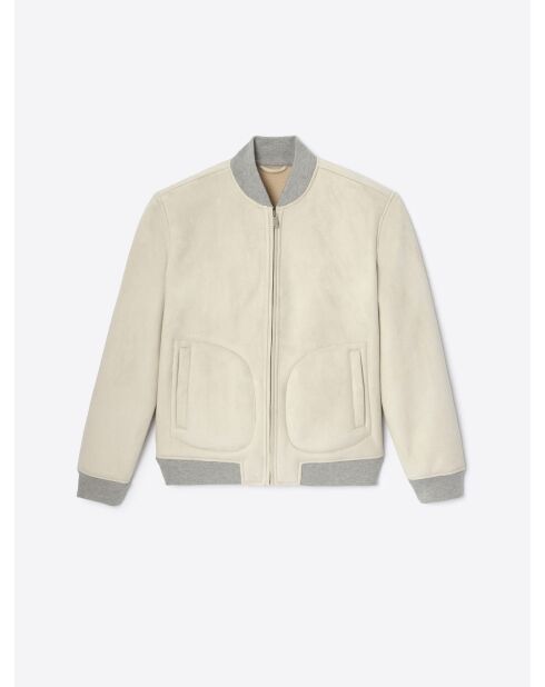 Blouson col teddy mastic