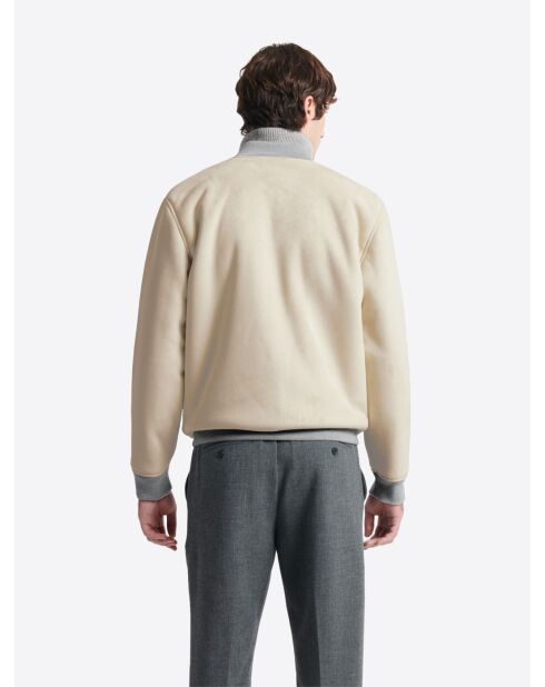 Blouson col teddy mastic