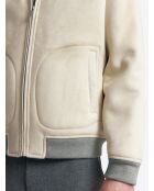 Blouson col teddy mastic