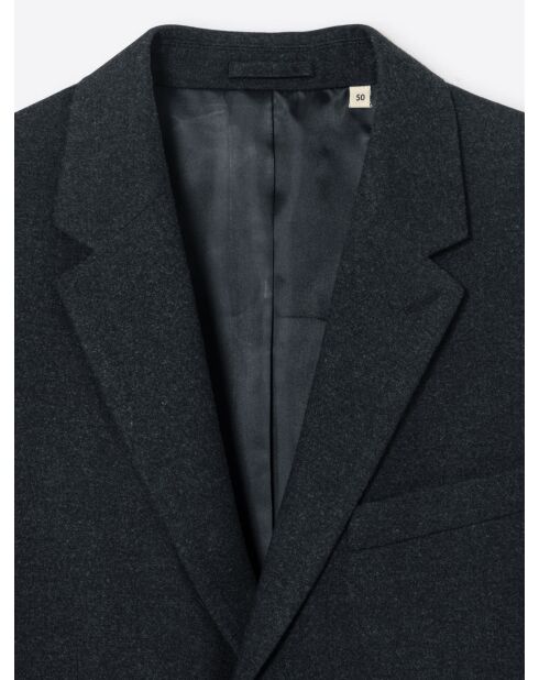 Veste de costume regular - l'atelier anthracite chiné