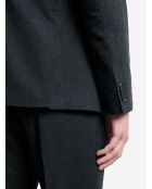 Veste de costume regular - l'atelier anthracite chiné