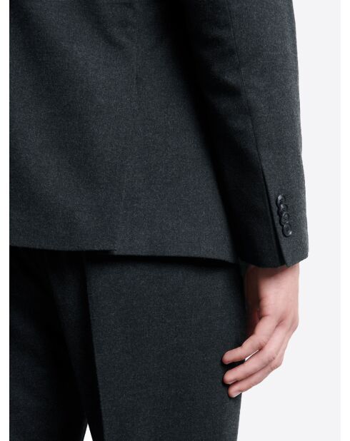Veste de costume regular - l'atelier anthracite chiné
