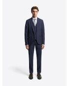 Veste de costume extraslim bistretch bleu marine