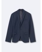 Veste de costume extraslim bistretch bleu marine