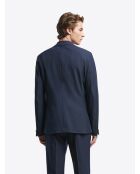 Veste de costume extraslim bistretch bleu marine