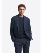 Veste de costume extraslim bistretch bleu marine