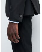 Veste de costume extraslim bistretch noire