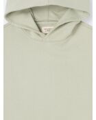 Sweat à capuche - L'atelier vert sauge