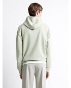 Sweat à capuche - L'atelier vert sauge