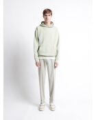 Sweat à capuche - L'atelier vert sauge