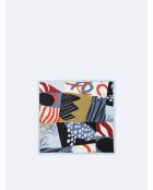 Echarpe fantaisie beige doux - 180x50 cm