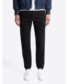 Slack uni en coton bleu marine