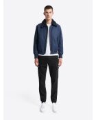 Slack uni en coton bleu marine