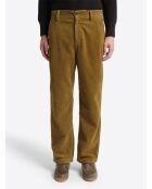 Slack en velours côtelé - L'atelier vert olive