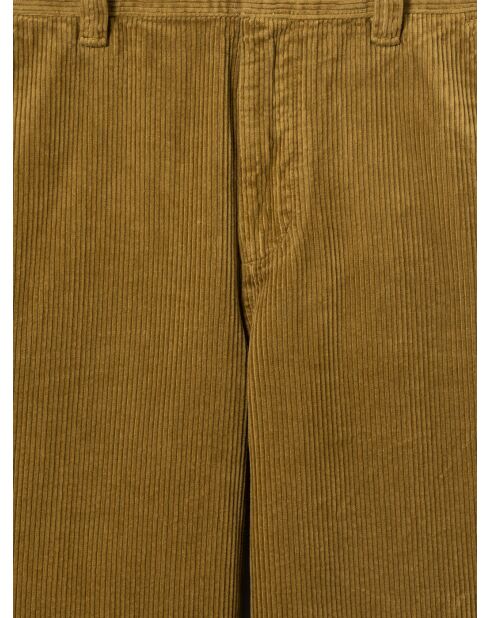 Slack en velours côtelé - L'atelier vert olive