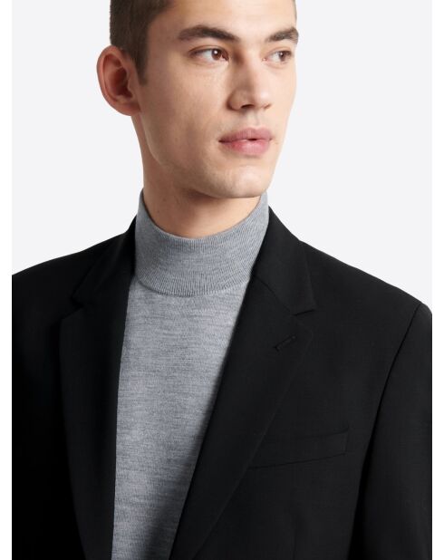 Veste de costume infroissable noire