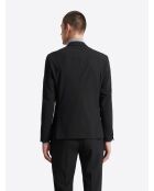 Veste de costume infroissable noire