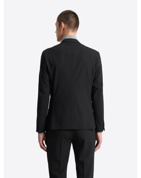 Veste de costume infroissable noire