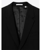 Veste de costume infroissable noire