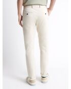 Slack slim en coton bio mastic