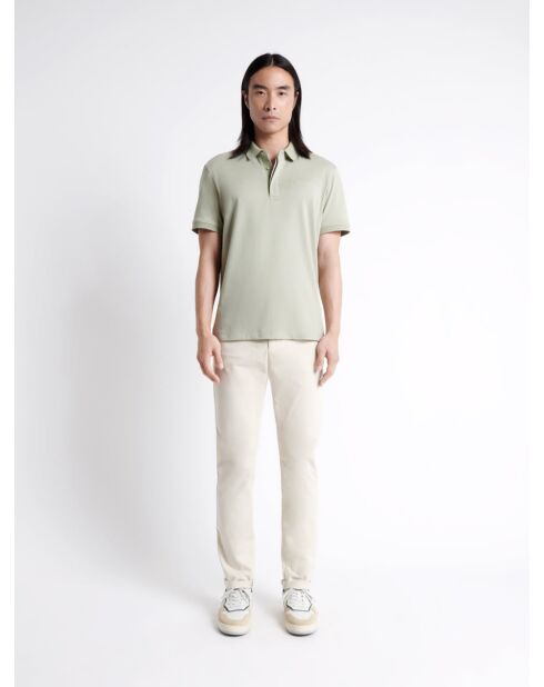 Slack slim en coton bio mastic