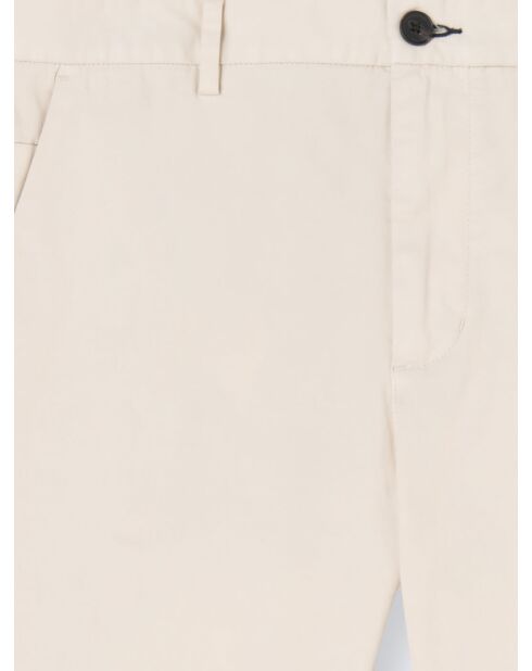 Slack slim en coton bio mastic