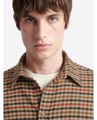 Chemise à carreaux en coton - L'atelier ivoire