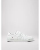 Baskets en cuir éco-responsable blanches