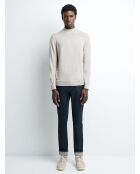 Jean denim en coton polyester recyclé denim