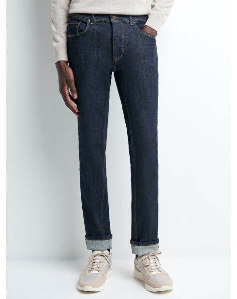 Jean denim en coton polyester recyclé denim