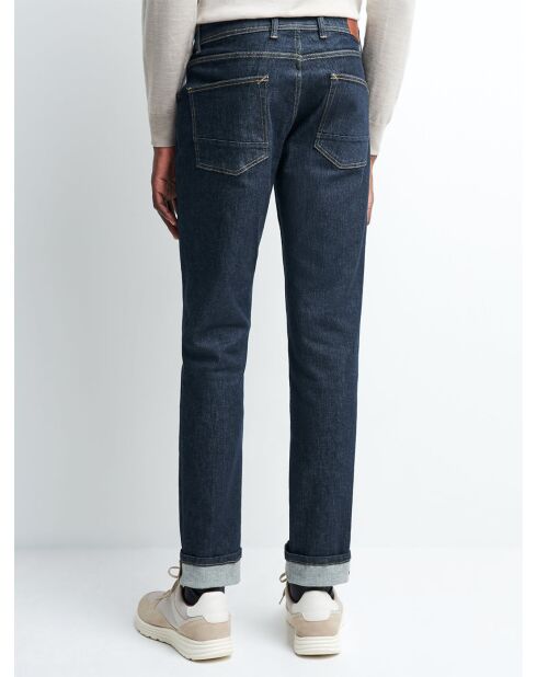 Jean denim en coton polyester recyclé denim