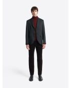 Jean couleur regular en coton noir