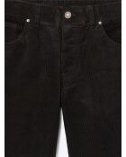 Jean couleur regular en coton noir