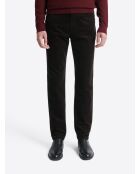 Jean couleur regular en coton noir