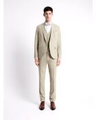 Veste de costume extraslim bistretch beige doux